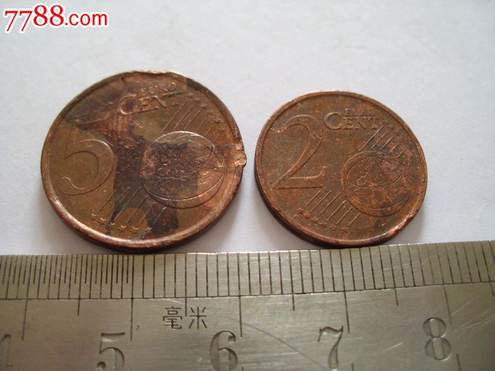 2000年西班牙欧元,欧洲钱币-- 南欧,外国钱币,普