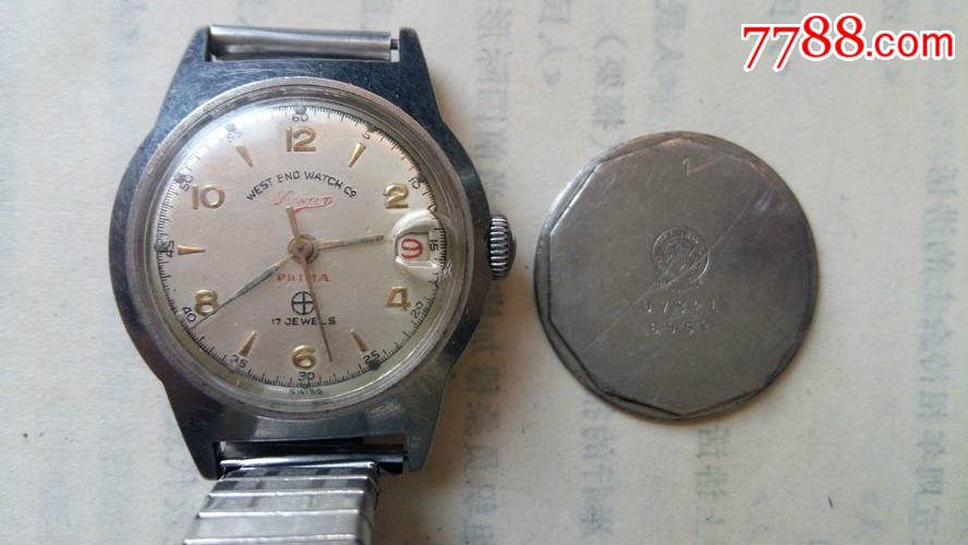 瑞士westendwatchco(瓦斯针表)17钻男款手表