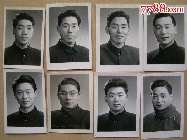 老照片【50年代,文艺兵便装照45张】