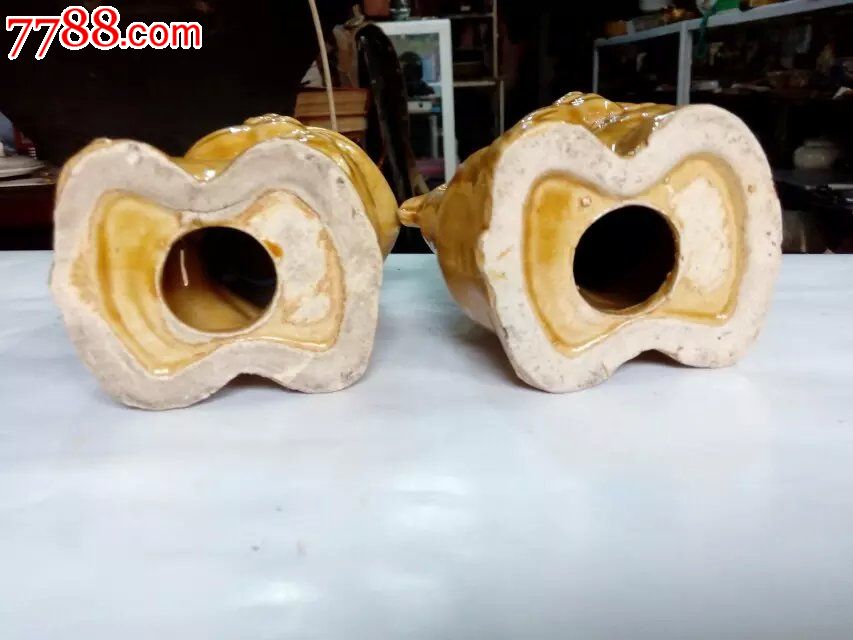 一对可爱的瓷猫储蓄罐-价格:100元-se3324550