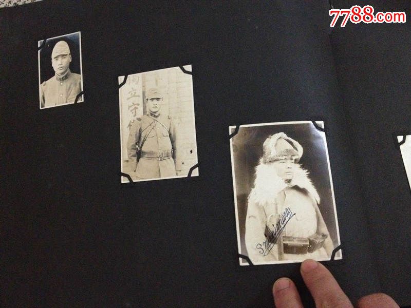 补图2:侵华日军老相册老照片,大尺寸相册,满洲出动,清原,奉天等68枚
