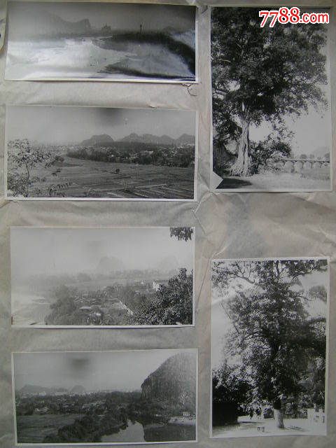 80年代【桂林山水风景照片52张】