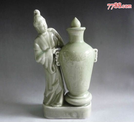 汝窑\/汝瓷\/美女抱春瓶-价格:4200元-se343927