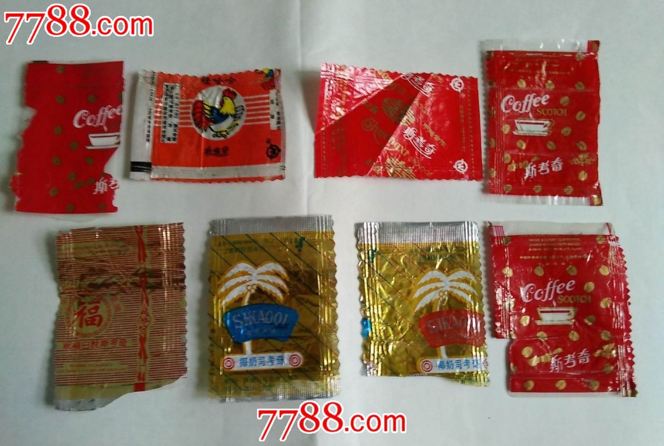 司考奇糖标8张-价格:8元-se34536764-糖标\/糖