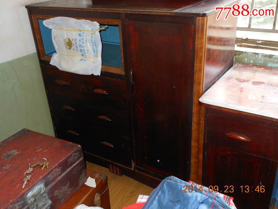 楠木杂木老家具(七十年代九层新)九件