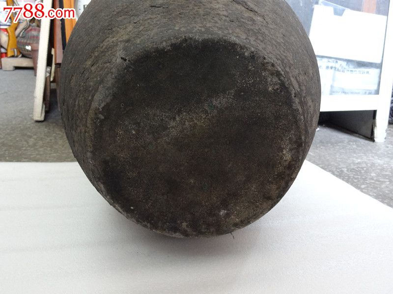 精品朝鲜高丽百年老黑陶缸水缸陶器民俗品