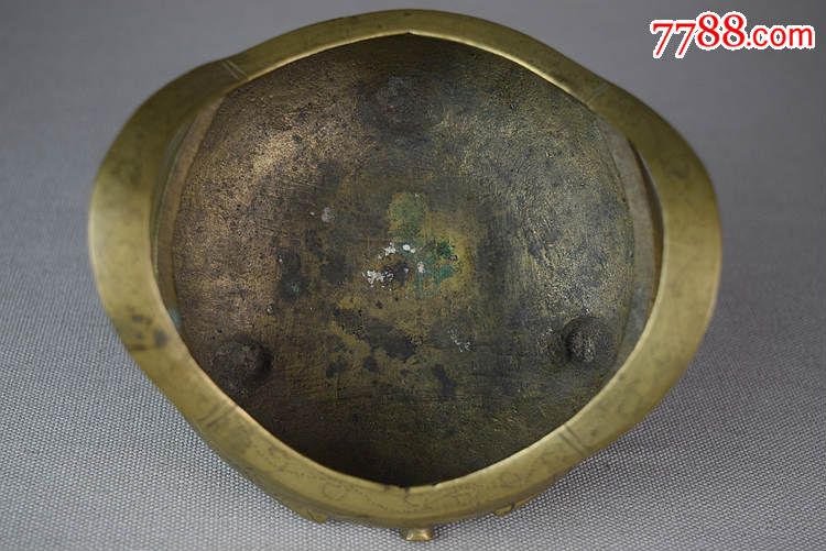 民国:黄铜宣德炉