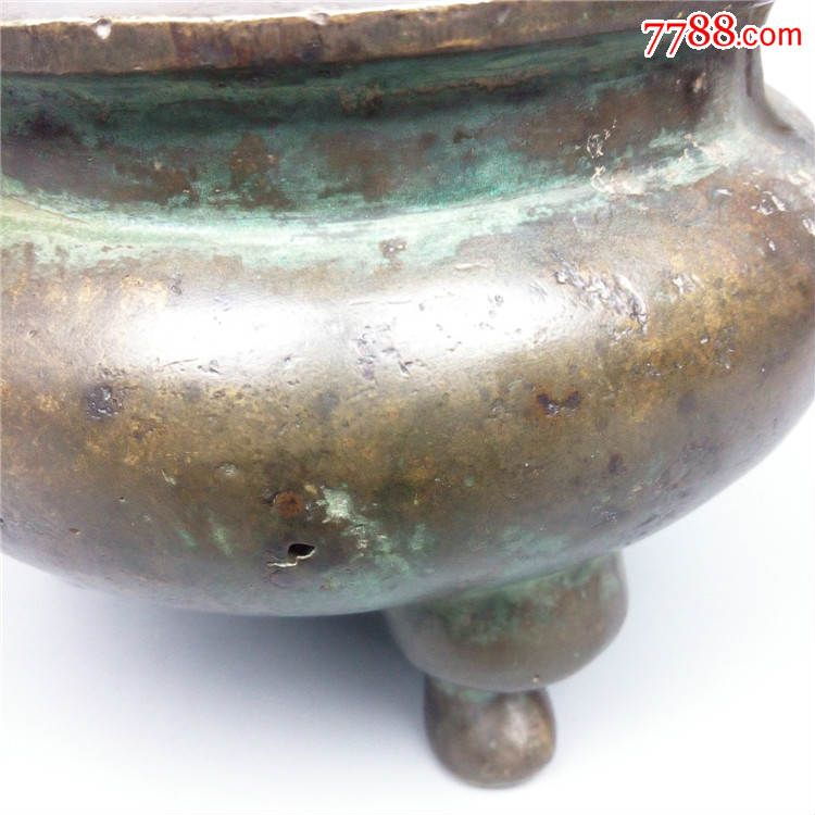 三足鼎立香炉,民国,重器!