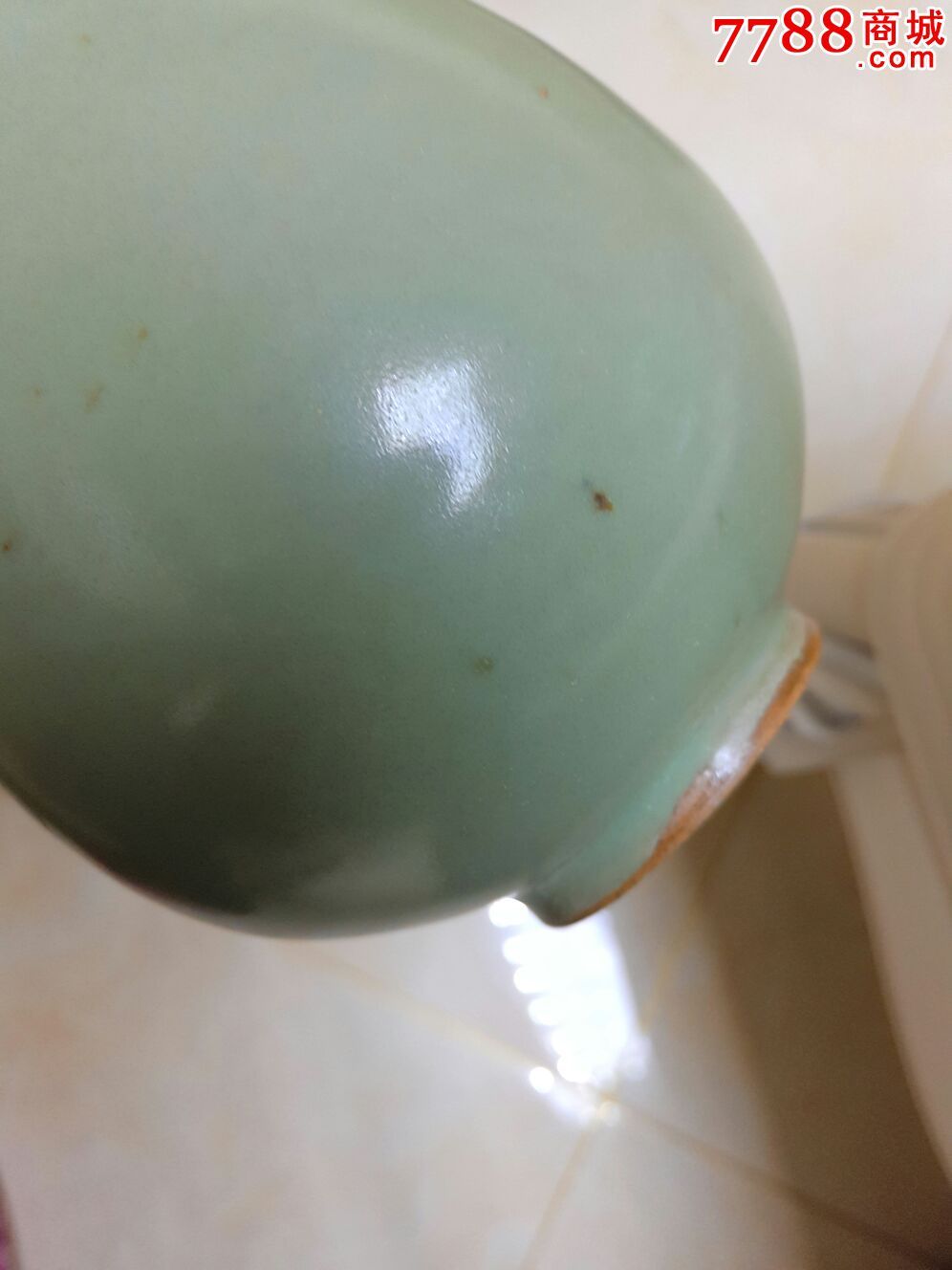 宋代汝州东沟窑青瓷玉壶春瓶