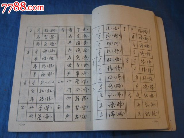 四体常用钢笔字帖(著名书法家:沈鸿根(江鸟))