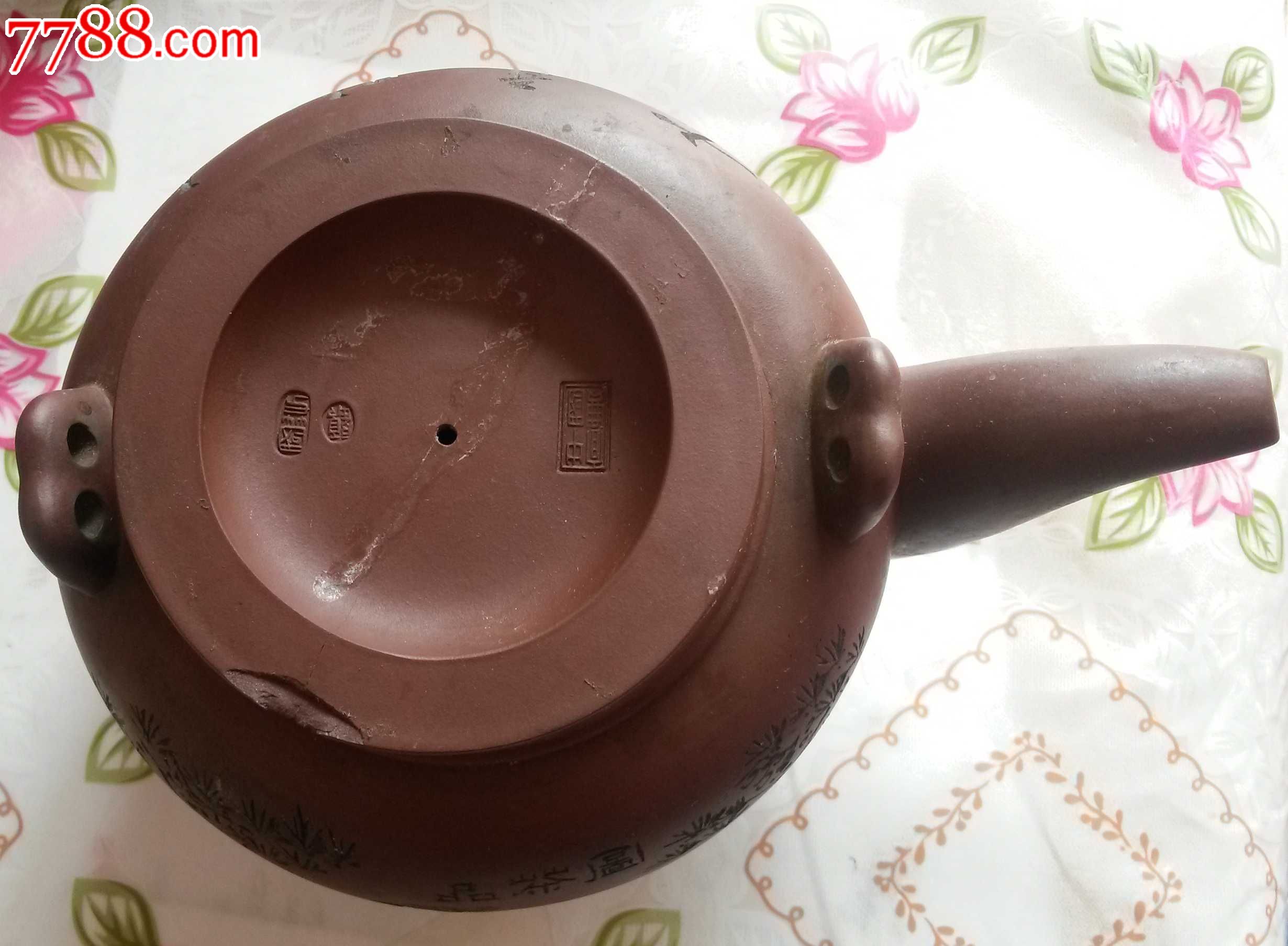 工艺美术师顾国芳制紫砂壶_价格280.