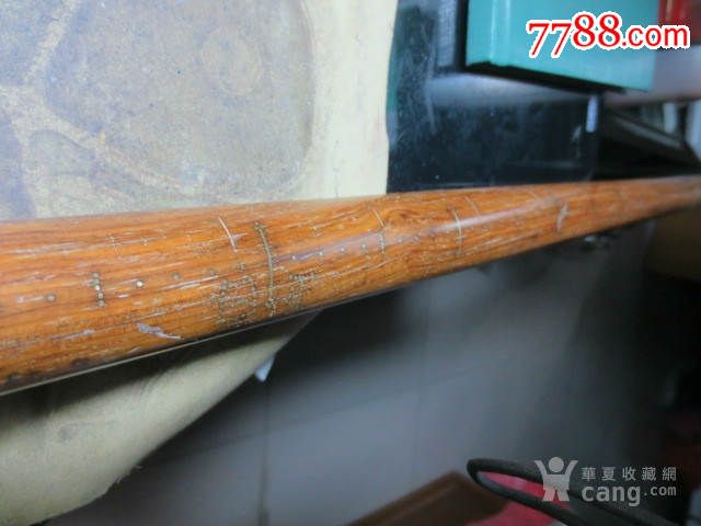 79号正宗海南黄花梨老秤杆154x【3.6x2.6】cm