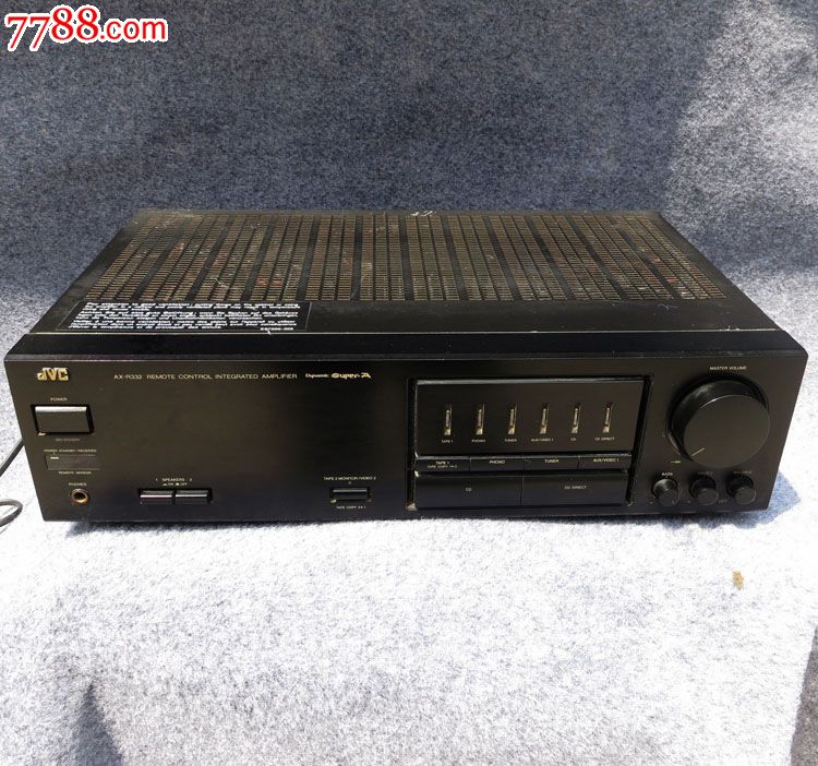 日本原装功放jvcax-r332xbk2声道纯音乐功放