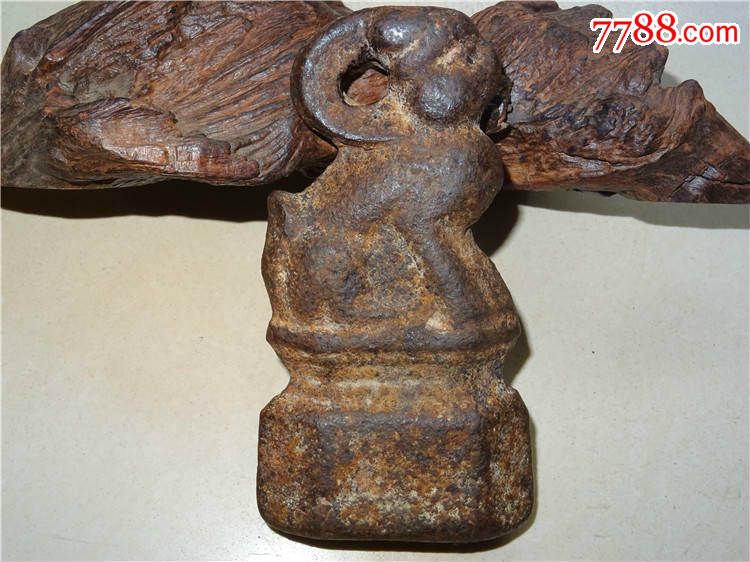 大号清代羊型铁秤砣《b110》