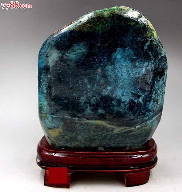 奇石头原石国画石南阳玉阿富汗玉昆仑玉原石天然奇石造型石13