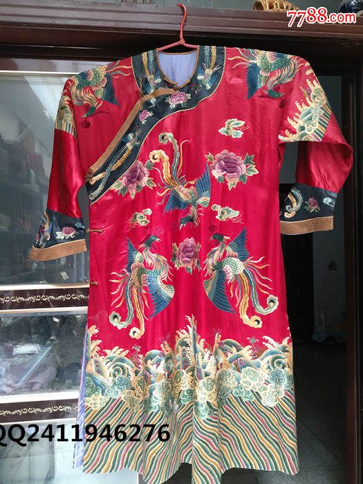 宫廷刺绣凤袍