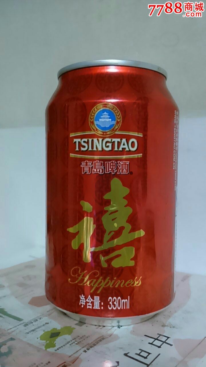 330ml青岛啤酒(禧)啤酒罐