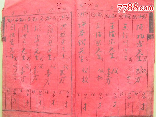 1950年腊月初八【冬斯衍庆】旧时喜事账本