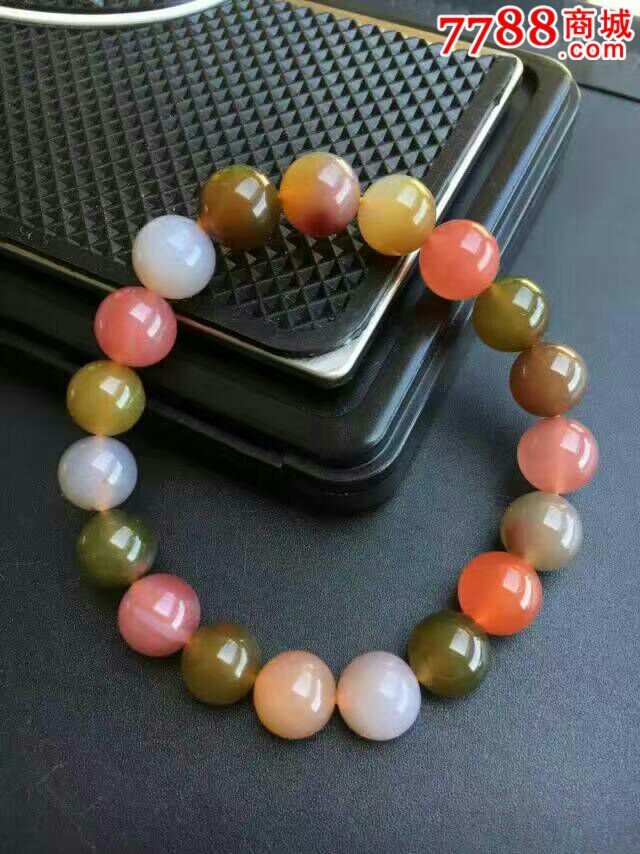 精品盐源玛瑙108颗手串