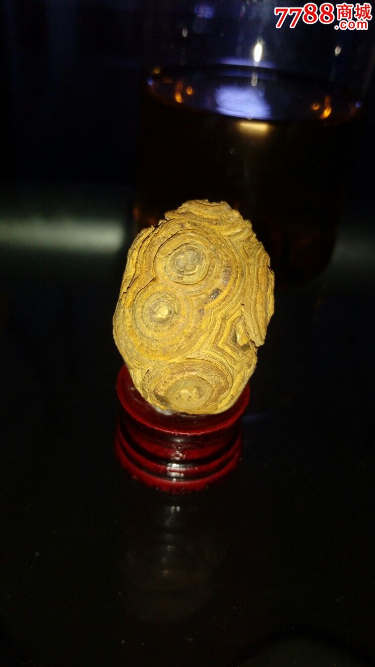 蒙天珠原石,把件