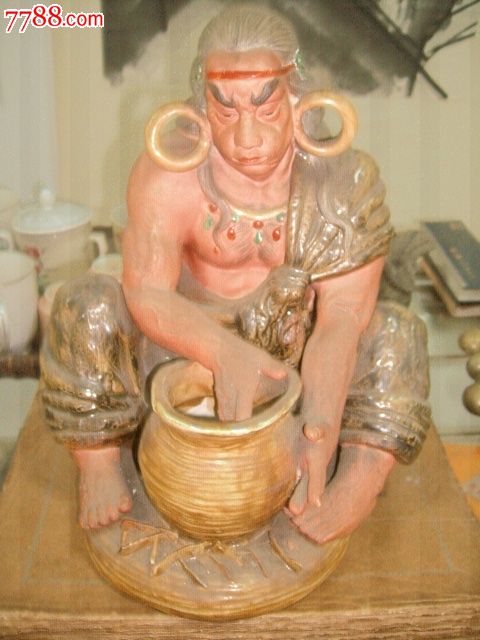 真正景德镇雕塑瓷厂雕塑特大号人物