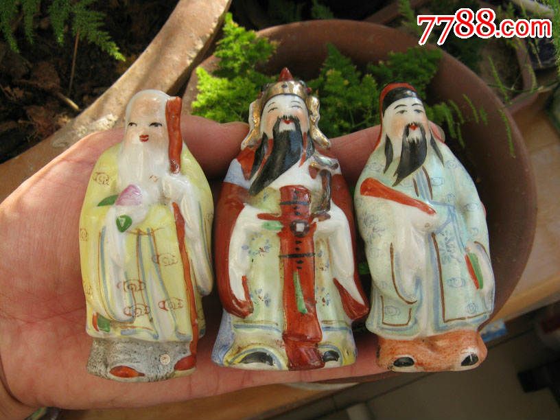 *福禄寿三星*_彩绘瓷/彩瓷_第4张_七七八八瓷器收藏