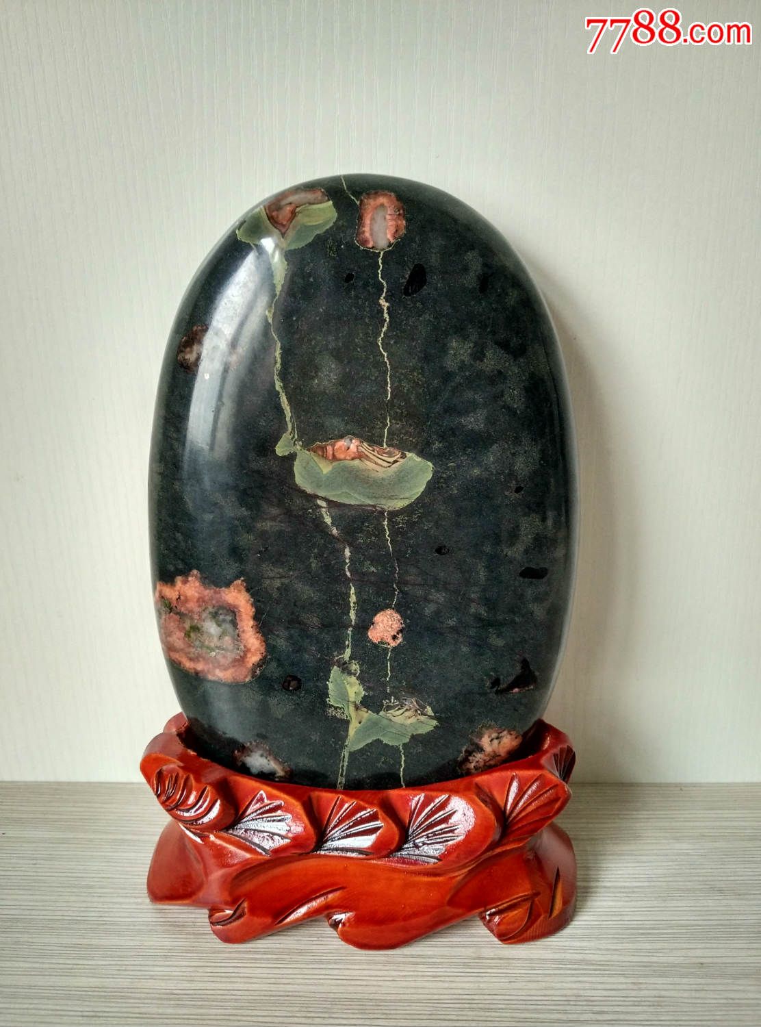 "莲"升三级(河南洛阳的珍品荷花石)