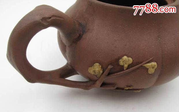 八*十年代的梅花紫砂壶