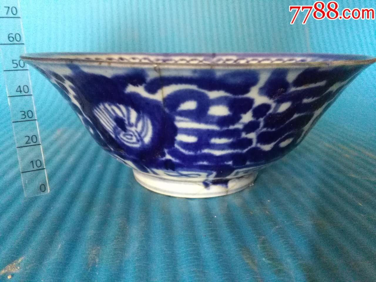 清代青花碗