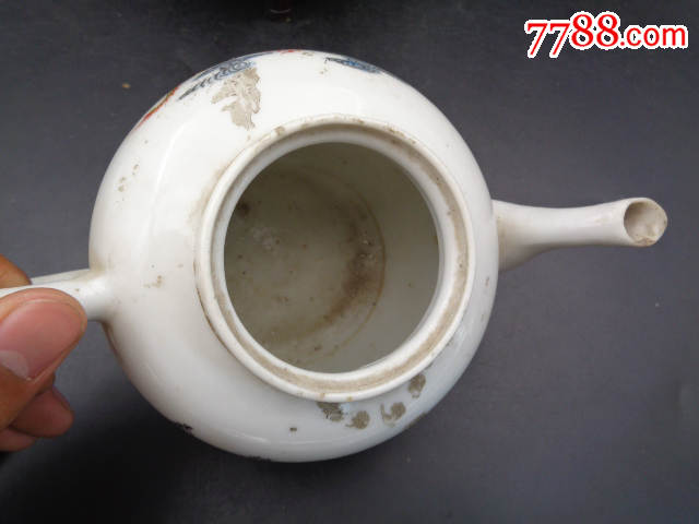 民国时期江西安记瓷社粉彩龙纹壶_价格1280元_第5张_7788收藏__中国
