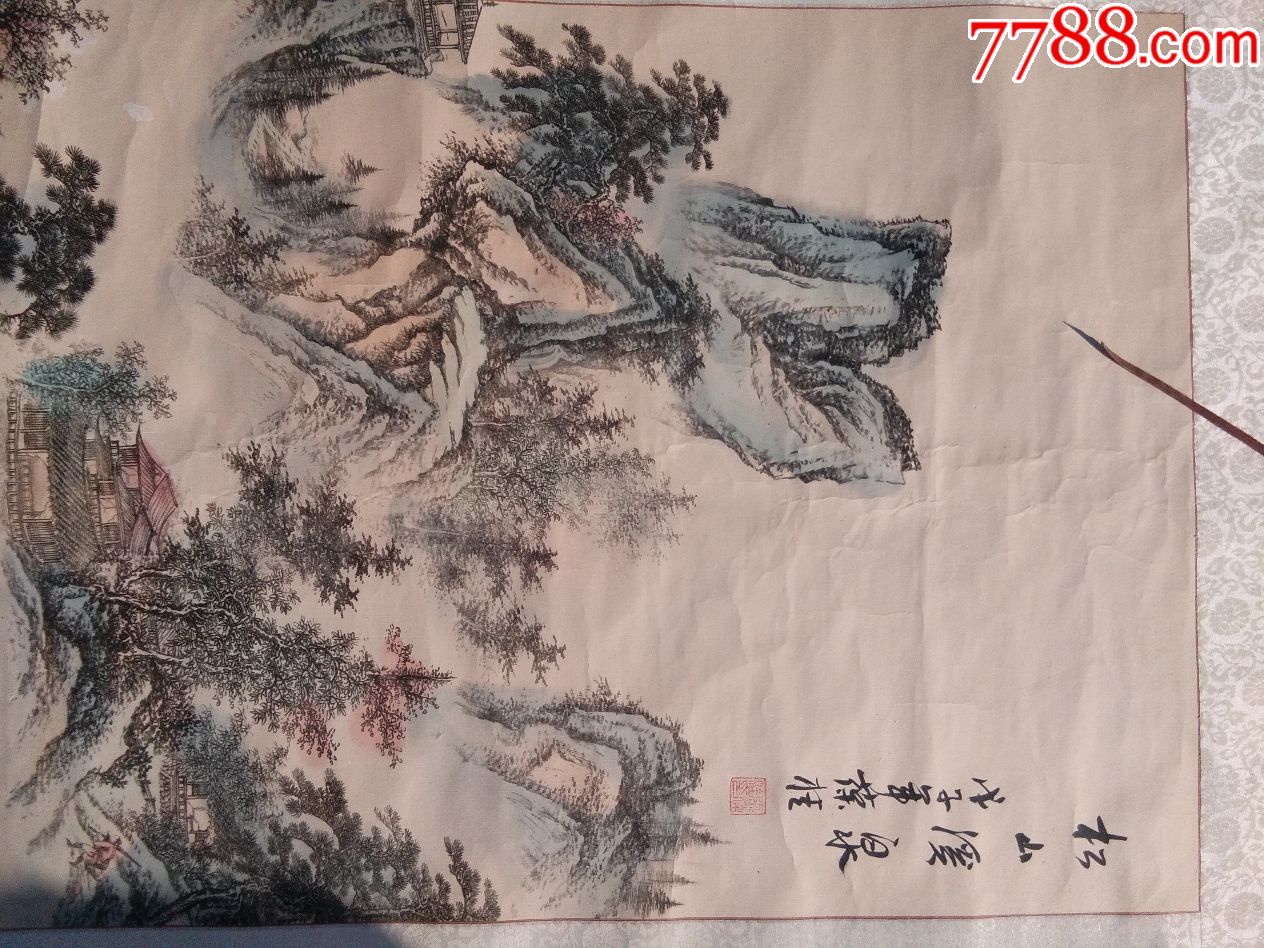 张葆桂山水画一幅