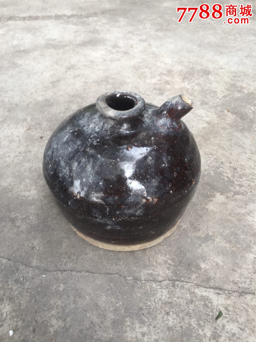 黑油茶壶