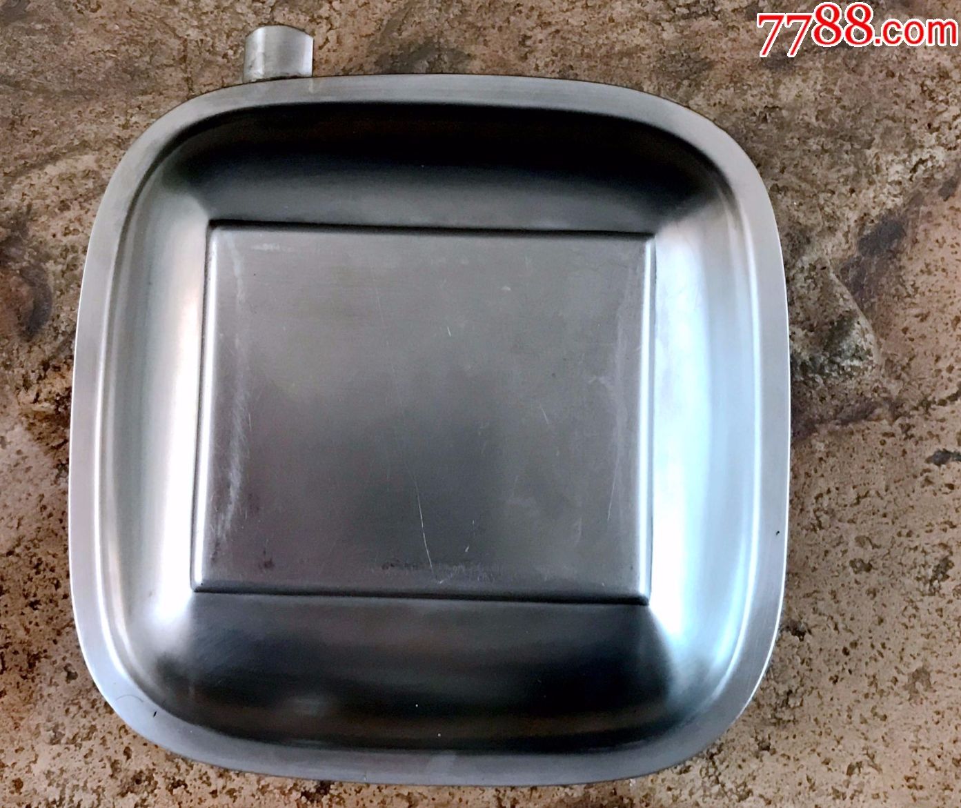 西班牙伊莎贝尔二世1853年6R邮票铜牌烟灰缸