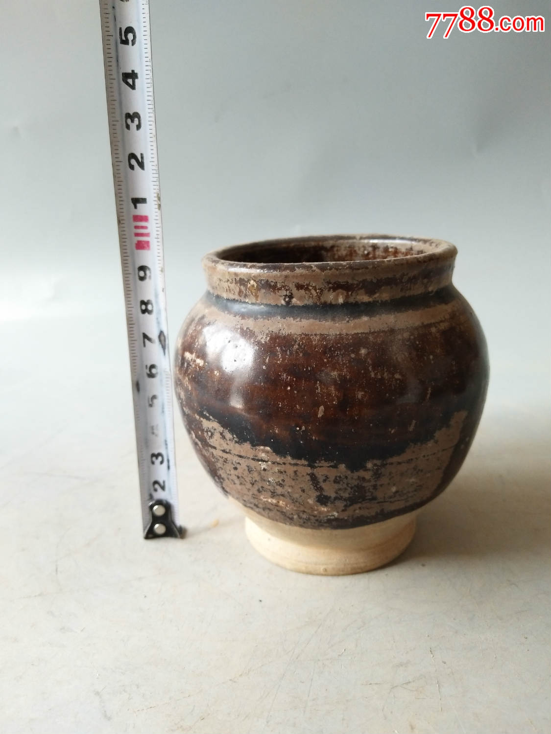 酱釉瓷罐