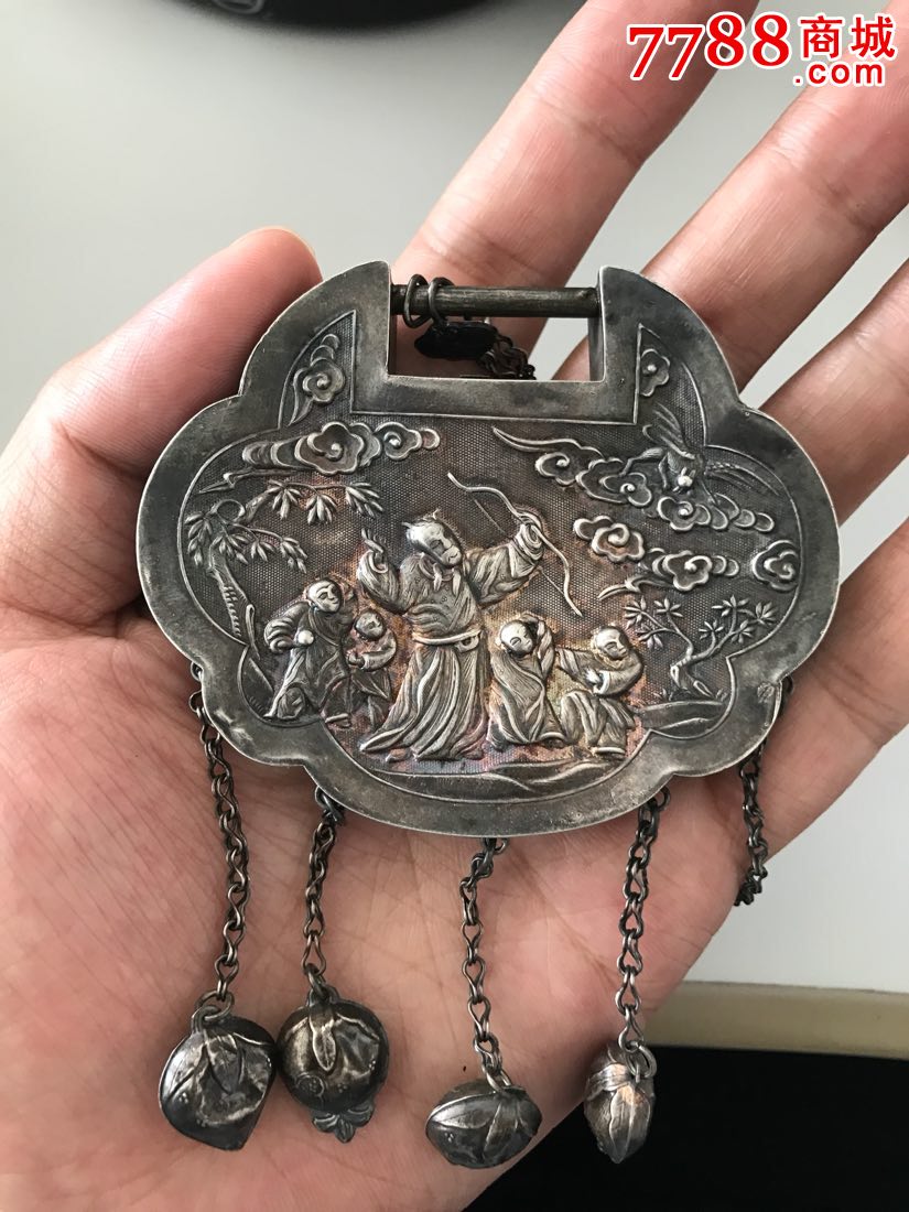 老银锁_价格3600.