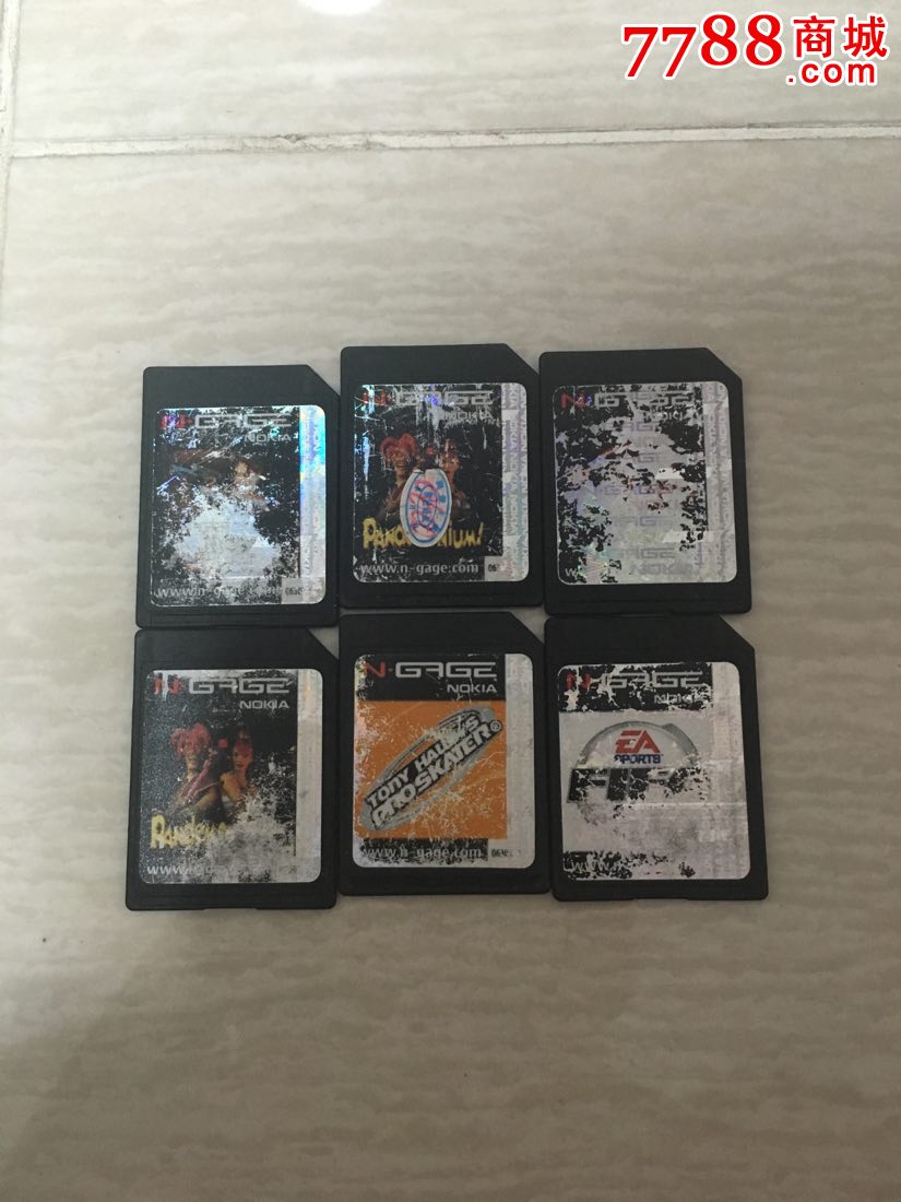 诺基亚qd游戏卡n-gahe六个