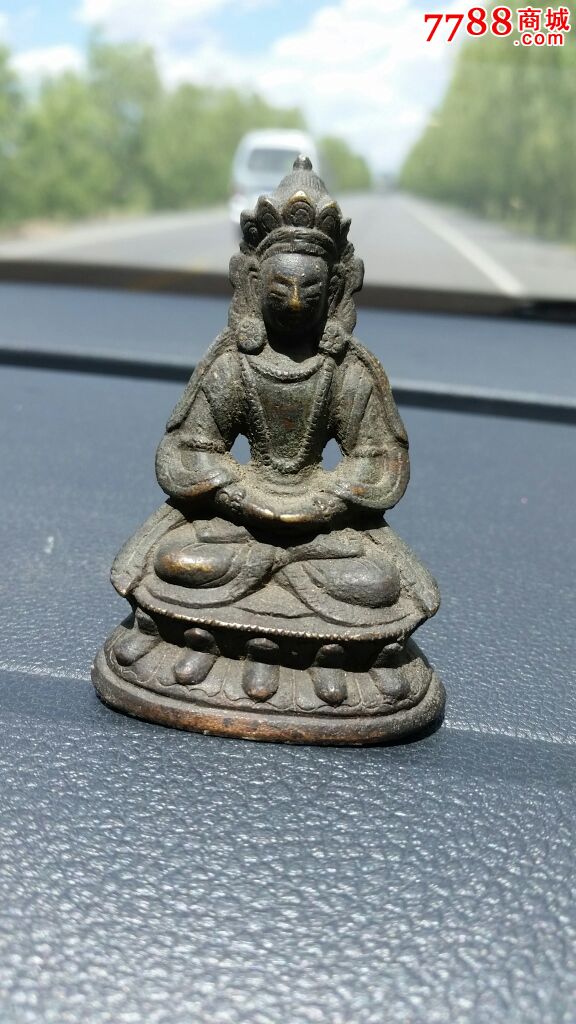清代青铜佛像