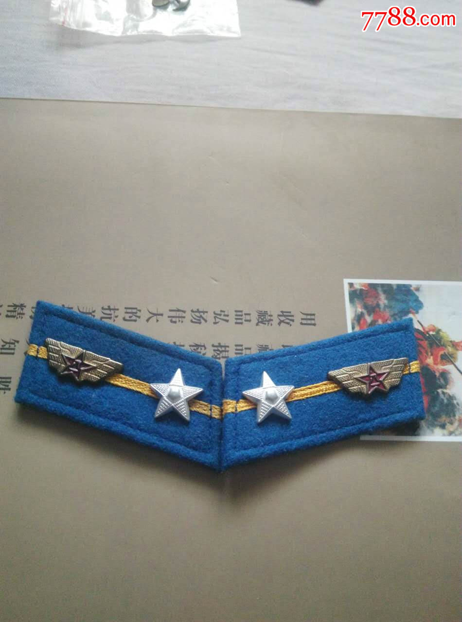 美品~55空军全翅膀领章