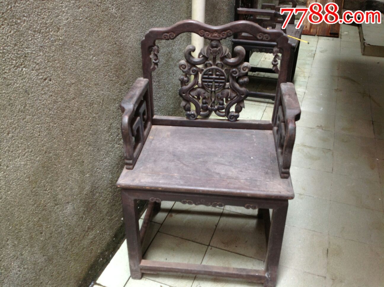 大红酸枝老红木太师椅椅子公座