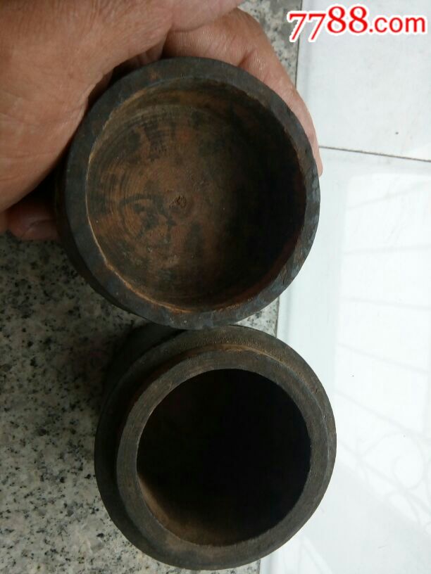 民国樟木茶叶罐