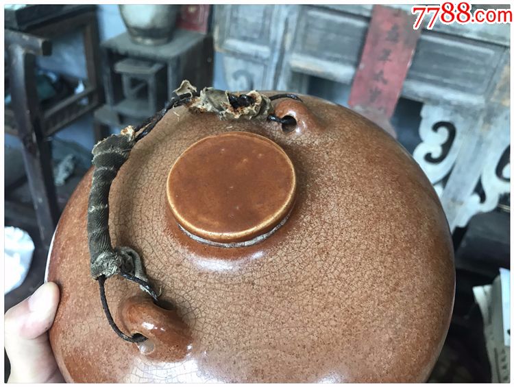 瓷壶酒壶老窑瓷器古玩老物件j4104
