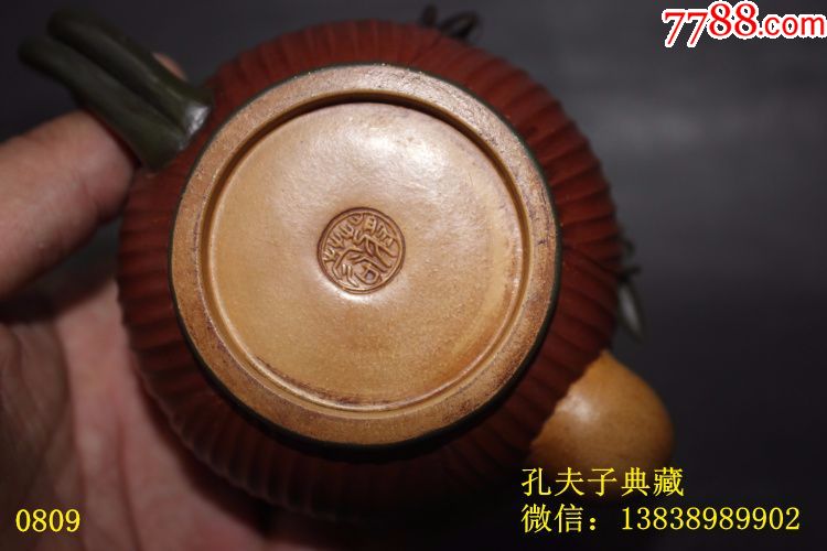 原矿老段泥段砂老紫砂壶全手工青蛙莲子壶花壶蒋蓉款老紫砂壶