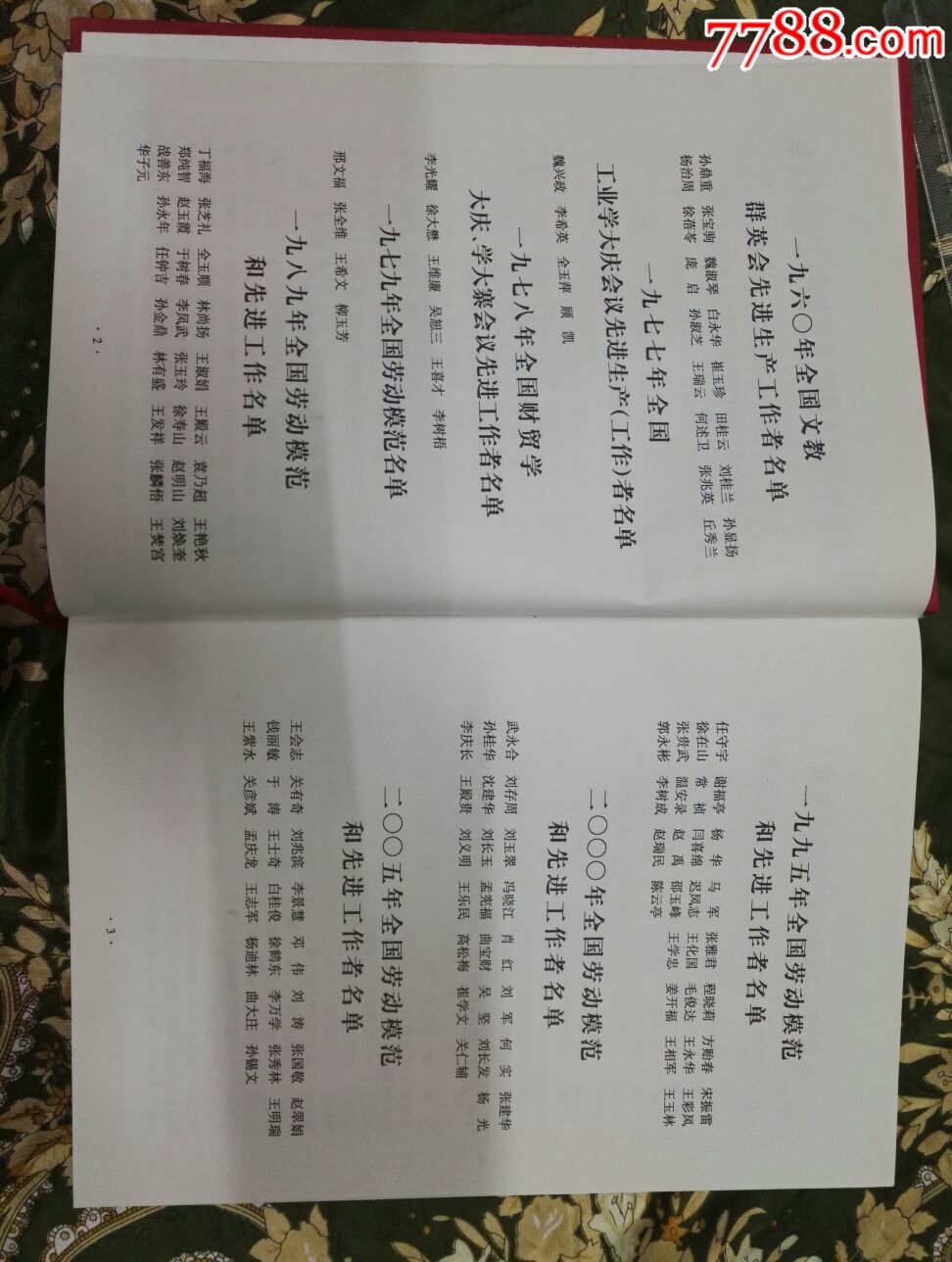 《哈尔滨市历届全国、省、市劳动模范名录汇编