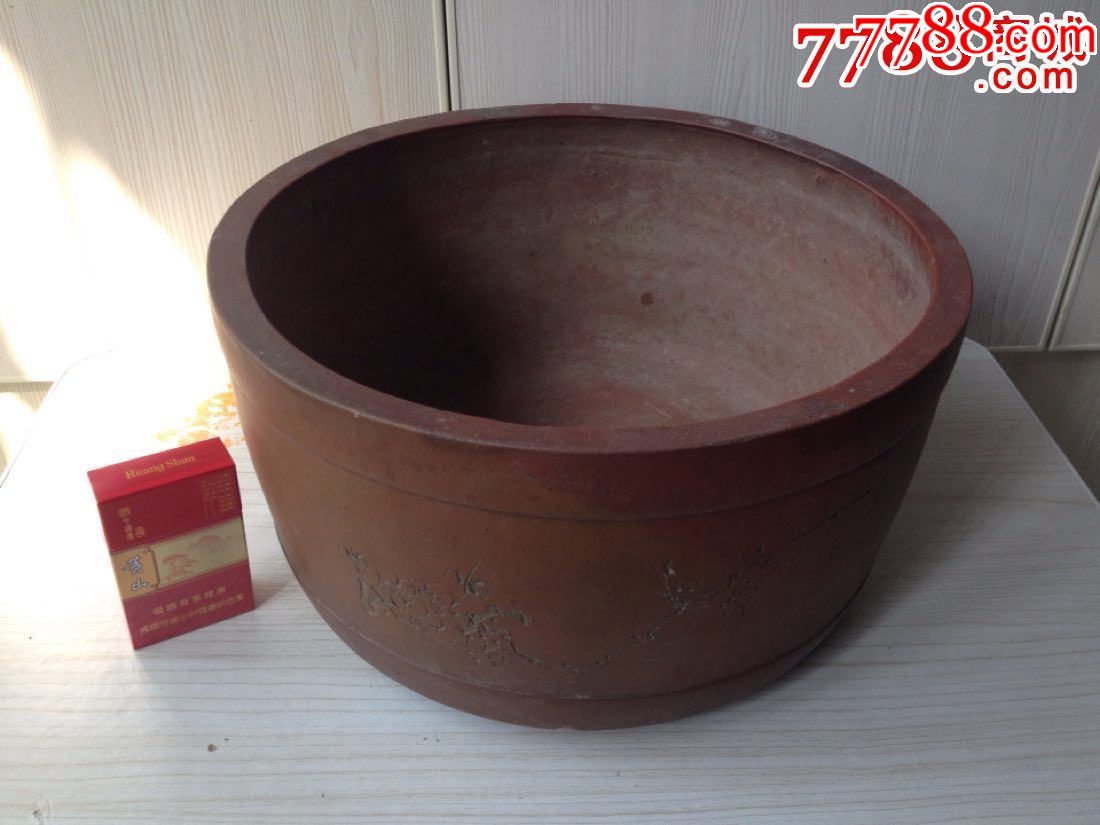 大型鼓盆(小石刻款)低卖