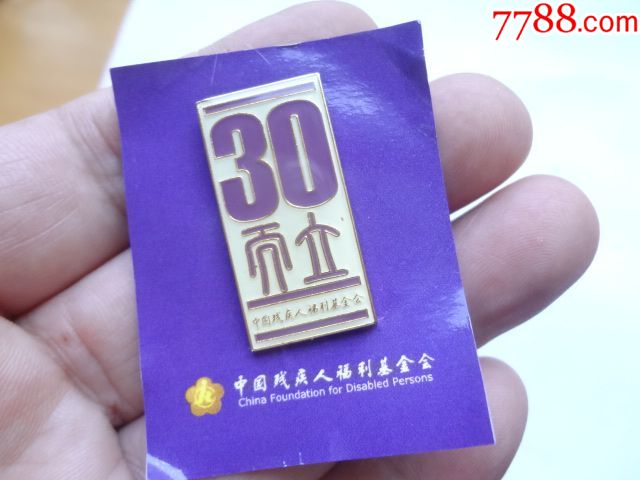 中国残疾人福利基金会纪念章-价格:5.0000元-s