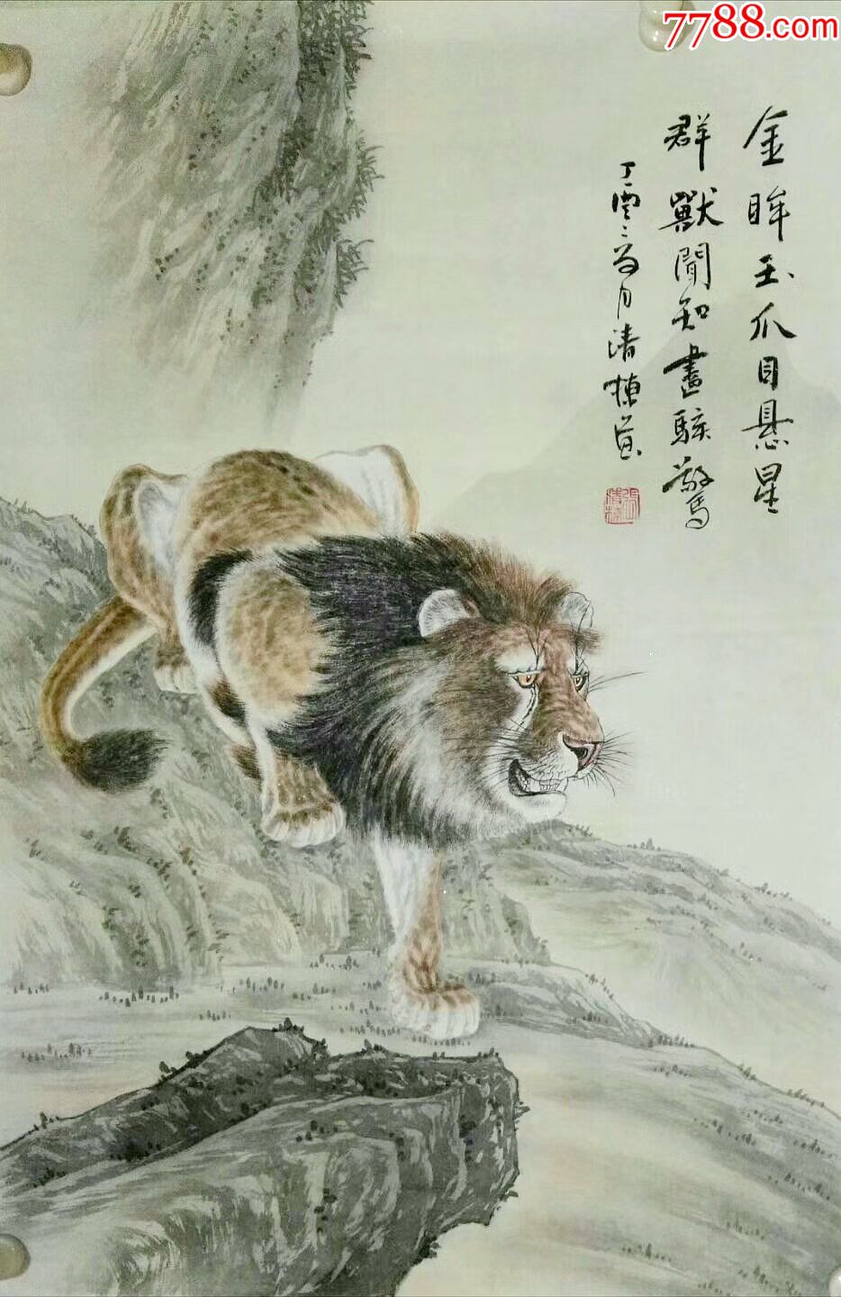 山东画家张清栋老师作品