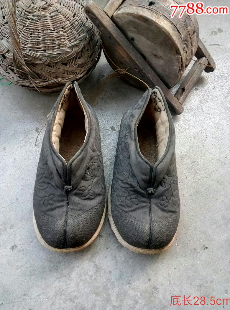 地道纯手工老布鞋