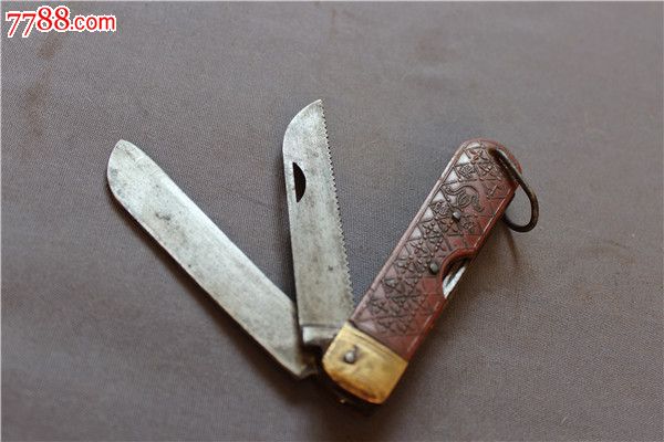 【中惠轩\/老工具】上海双鹅电工刀-价格:60元-