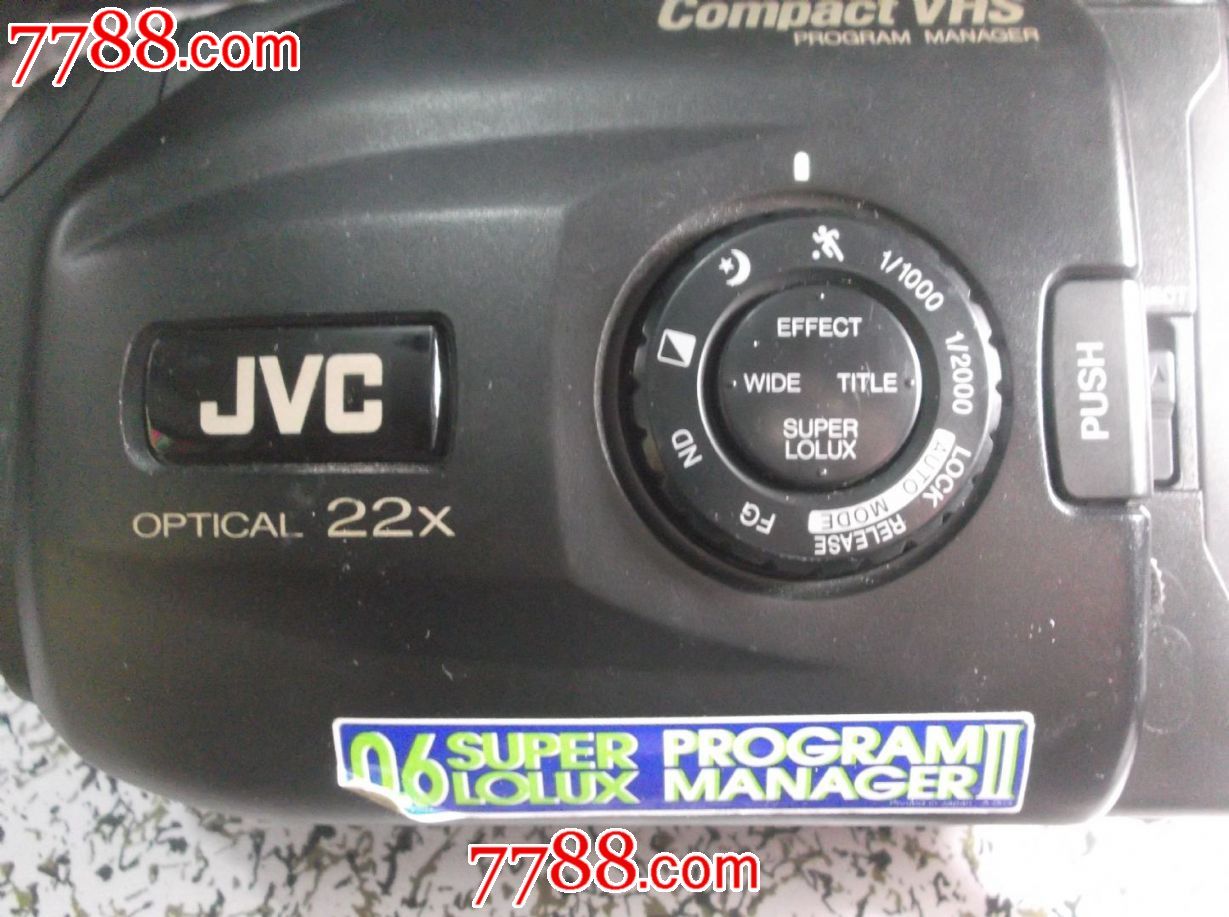 jvc22x老摄像机,带原包,品好