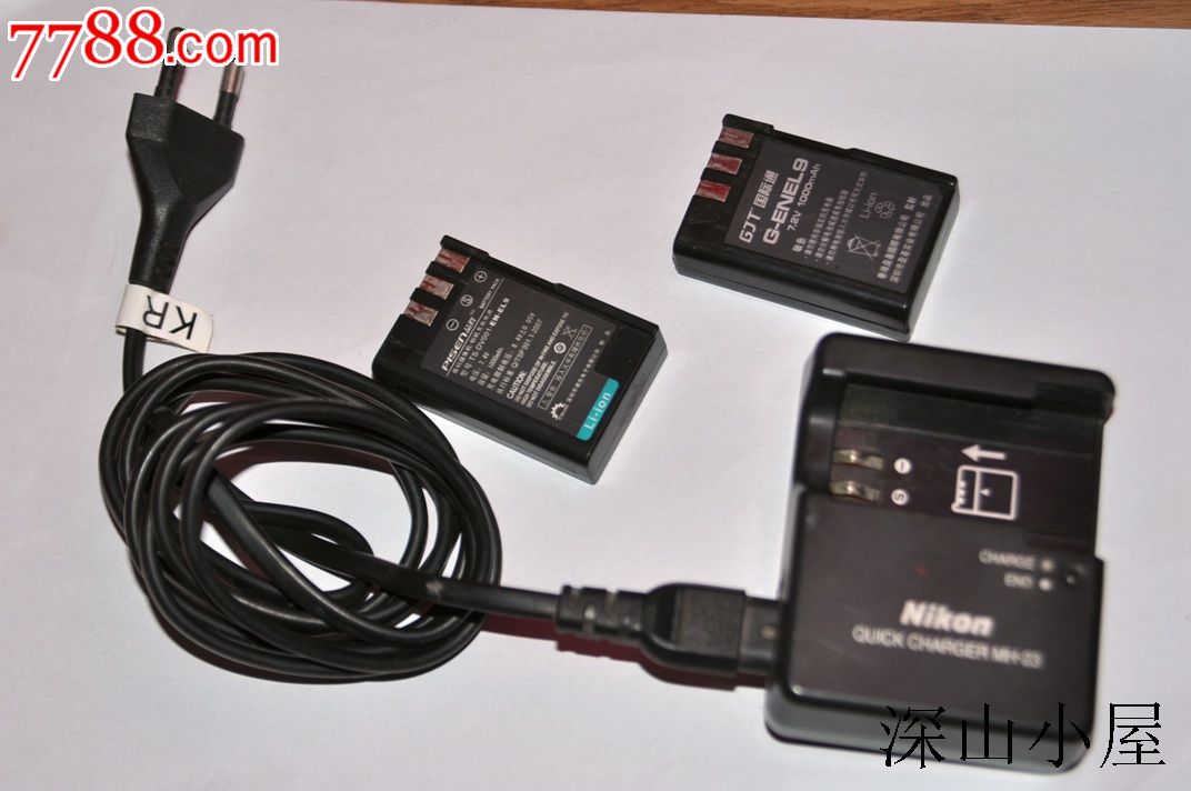 尼康充电器及电池-价格:65元-se28254235-其他